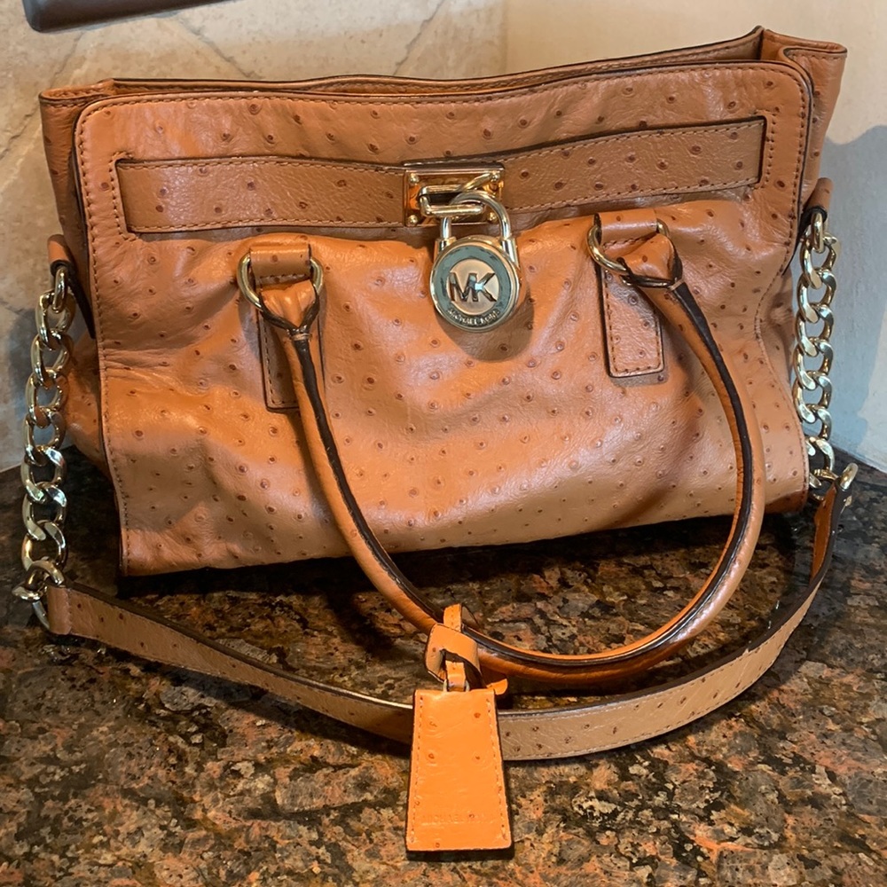 Michael Kors Ostrich Tote